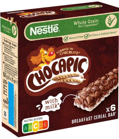 BARRE CEREALES CHOCAPIC NESTLE 6 X 25 150G