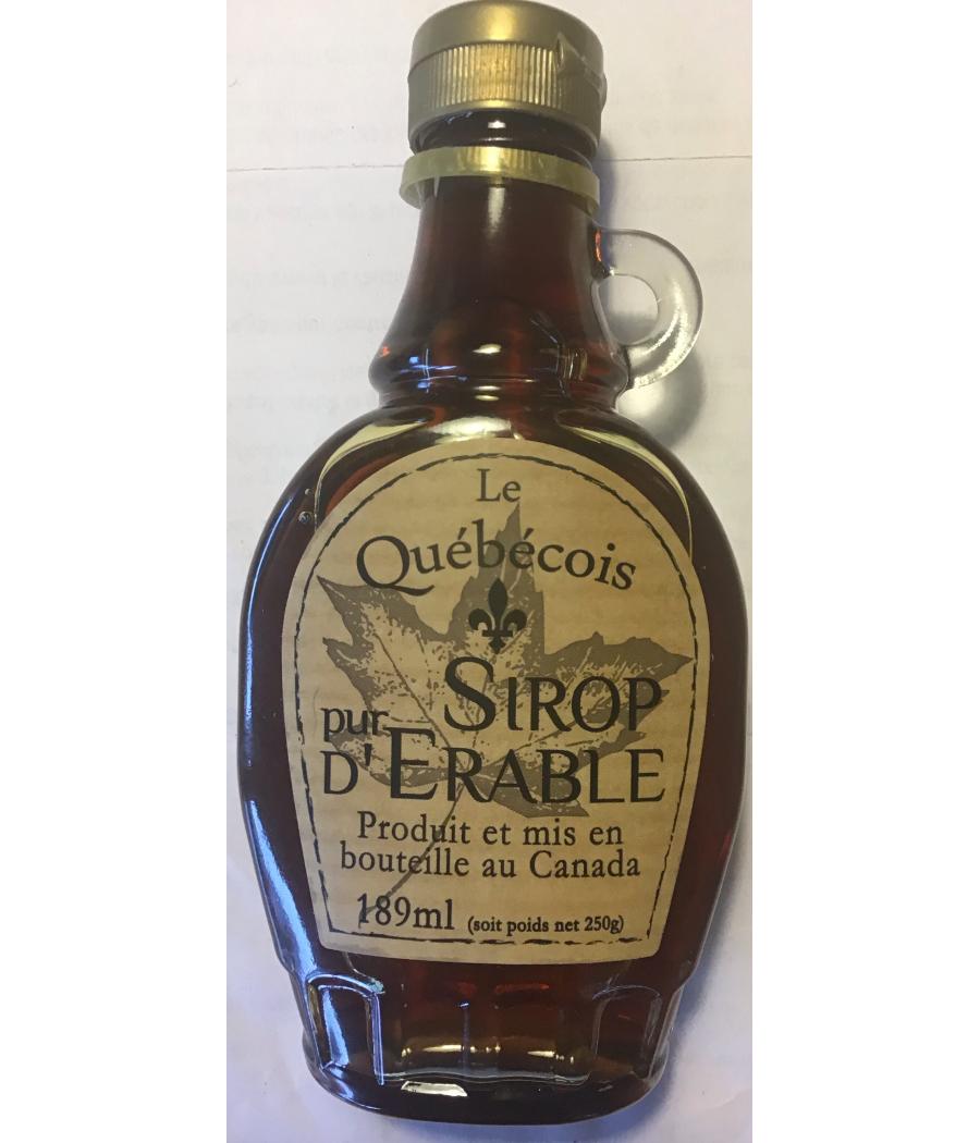 SIROP D'ERABLE LE QUEBECOIS 189 ML