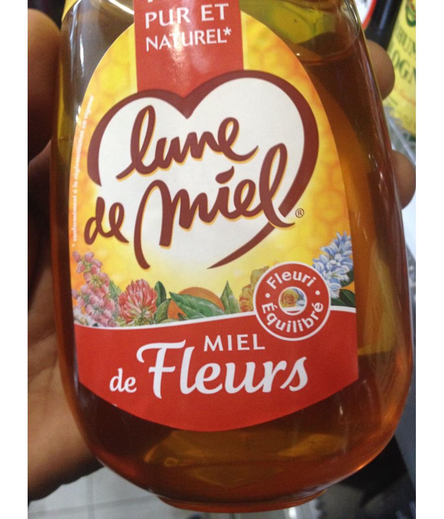 MIEL DE FLEURS LIQUIDE LUNE DE MIEL 500G