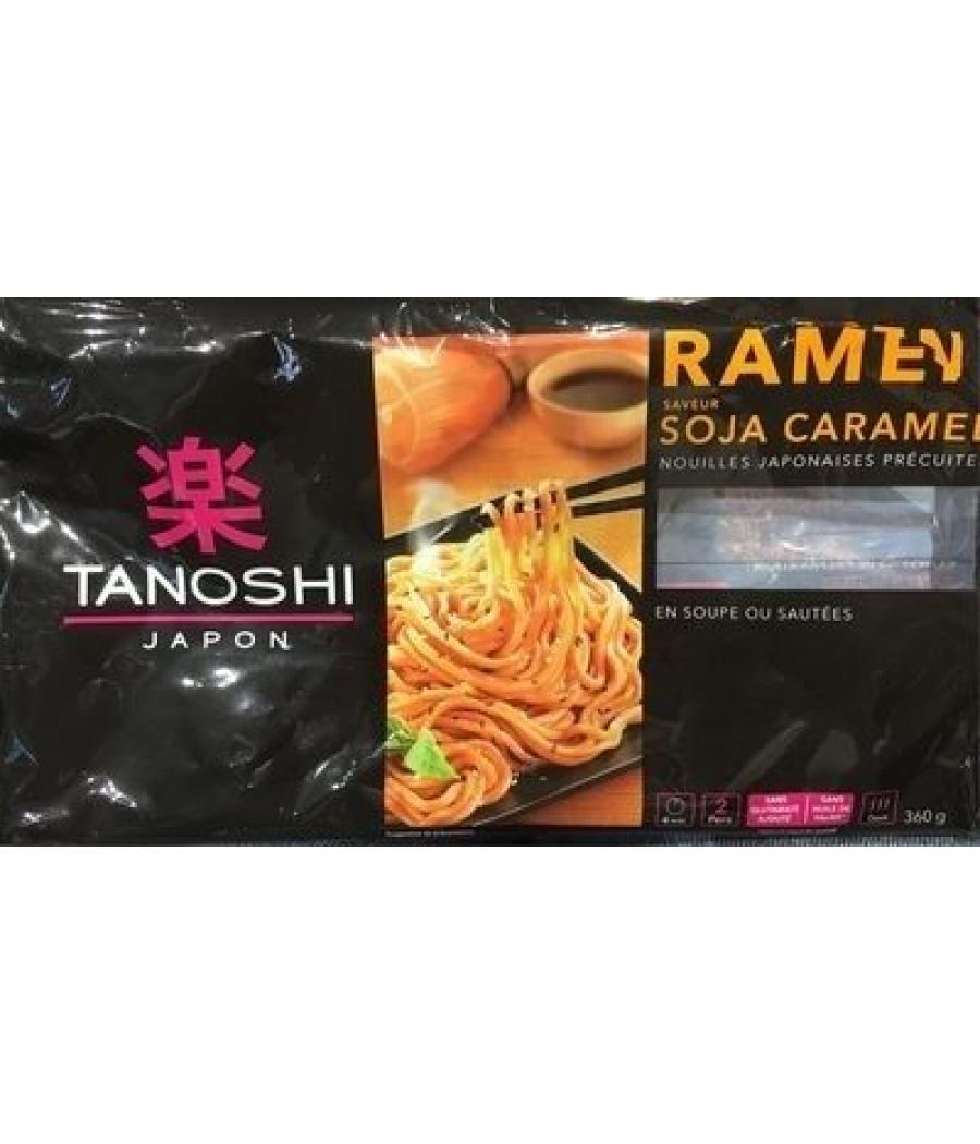 RAMEN SOJA CARAMEL TANOSHI 360G