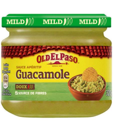 SAUCE APERITIF GUACAMOLE OLD EL PASO 320G