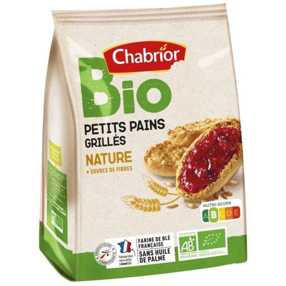 PETITS PAINS GRILLES NATURE BIO CHABRIOR 225G