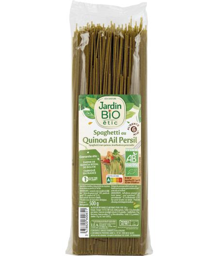 SPAGHETTI AU QUINOA PERSIL AIL JARDIN BIO 500G