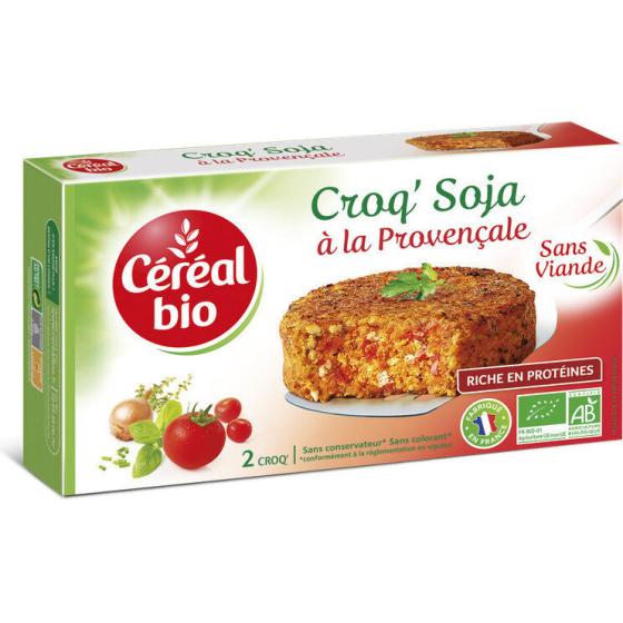 CROQ' SOJA A LA PROVENCALE CEREAL BIO 2 X 100G