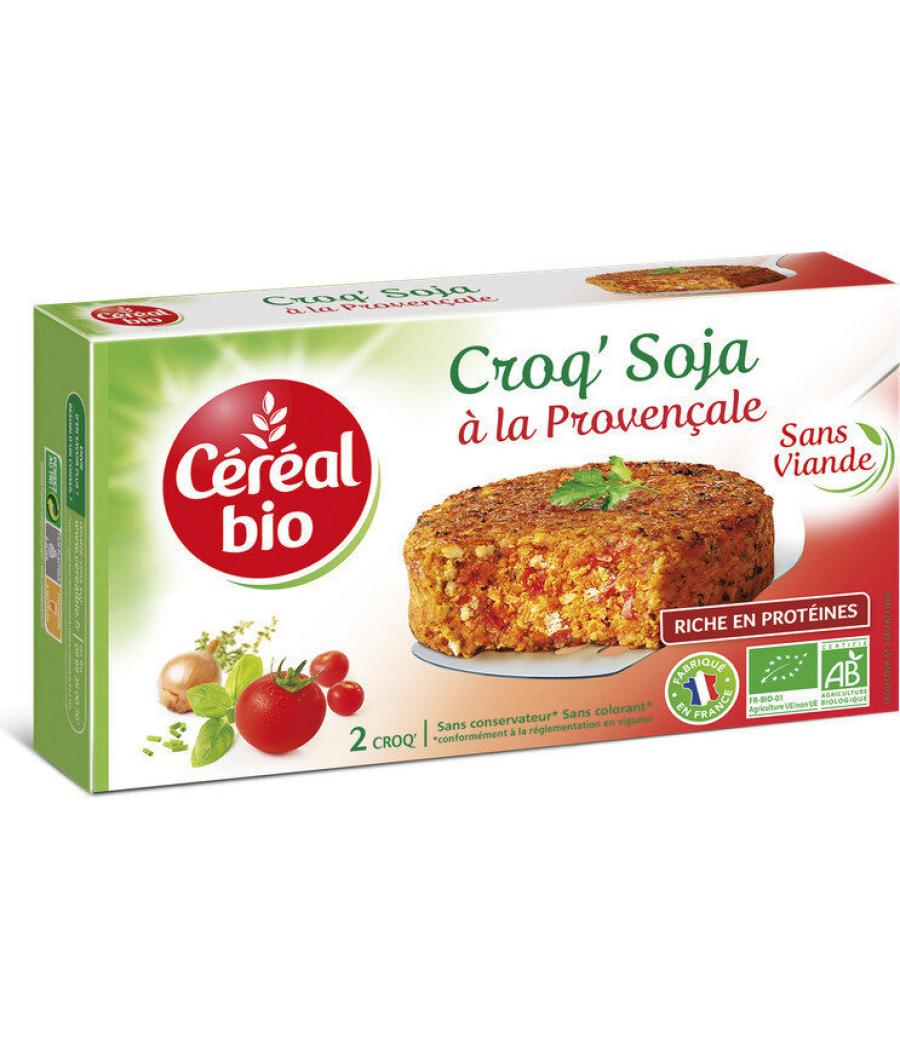 CROQ' SOJA A LA PROVENCALE CEREAL BIO 2 X 100G