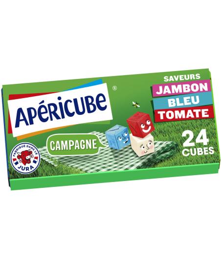 FROMAGE APERITIF CAMPAGNE APERICUBE 125G