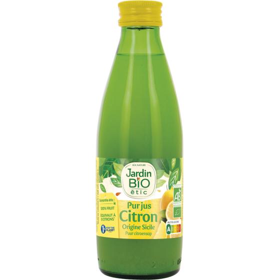 PUR JUS DE CITRON JARDIN BIO 250ML