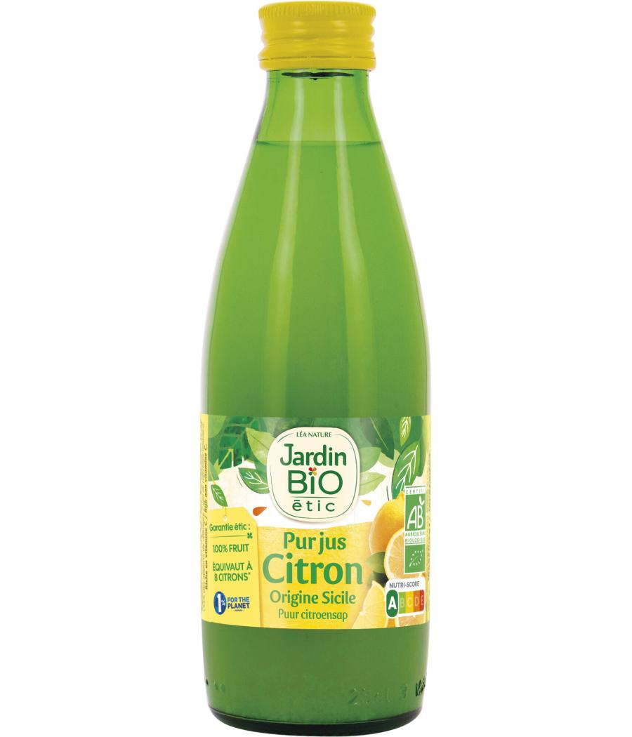 PUR JUS DE CITRON JARDIN BIO 25CL