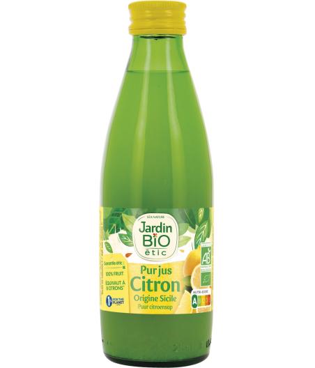 PUR JUS DE CITRON JARDIN BIO 250ML