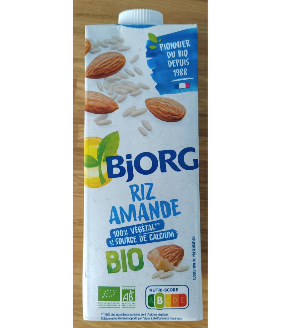 BOISSON RIZ AMANDE BJORG 1L