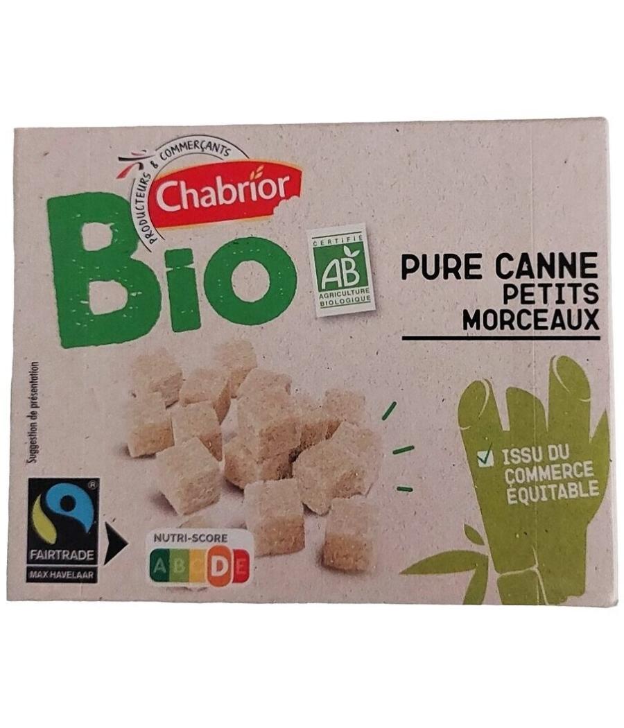 PETITS MORCEAUX PURE CANNE BIO CHABRIOR 500G