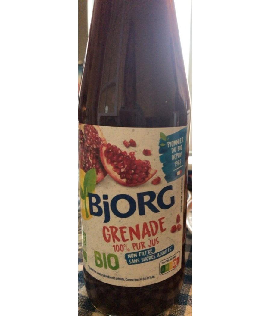 JUS DE GRENADE BJORG BIO 50CL