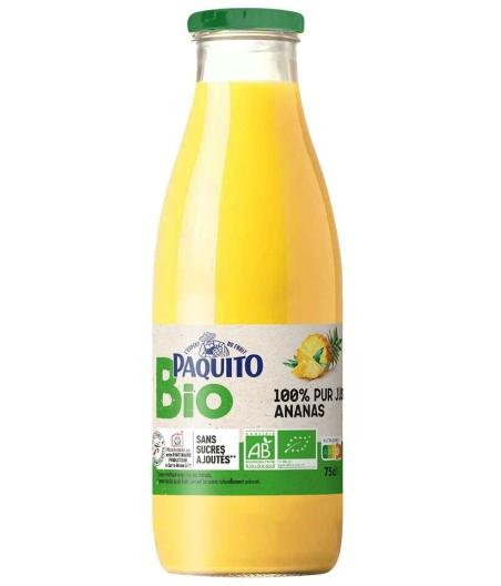 PUR JUS ANANAS BIO VERRE PAQUITO 75CL