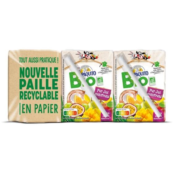 JUS PAQUITO PJ MULTIFRUIT BIO BRIQUETTE 6X20CL 1200 ML