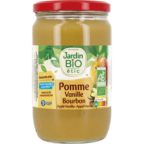 LEA NATURE JARDIN BIO  POMME VANILLE BOURBON 680 G