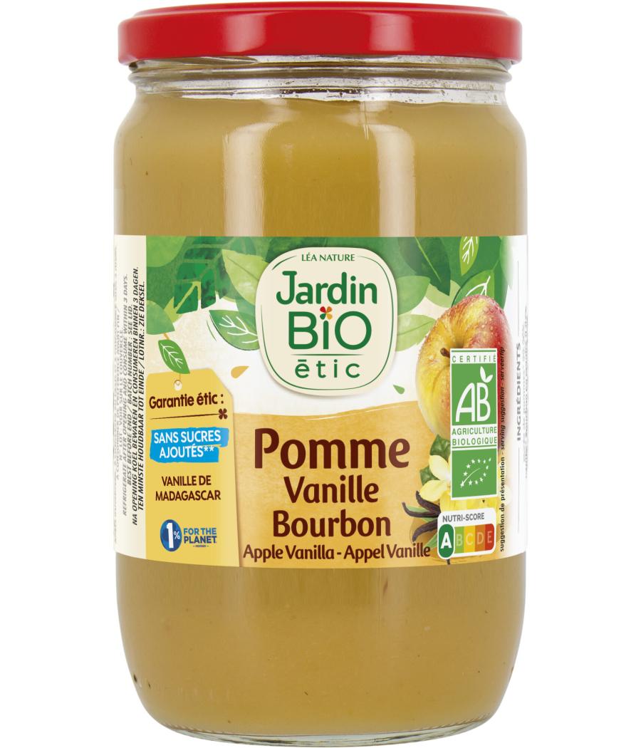 LEA NATURE JARDIN BIO  POMME VANILLE BOURBON 680 G