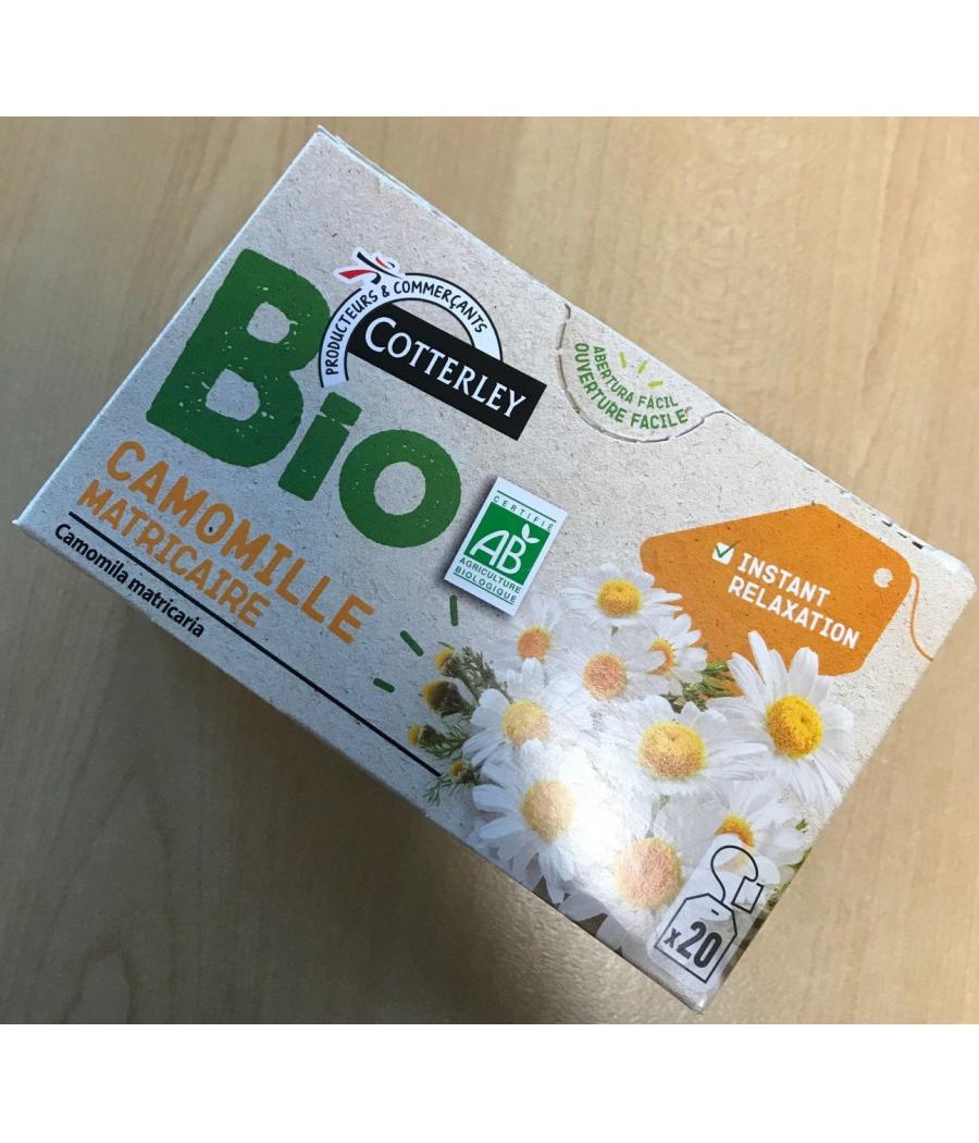THE COTTERLEY AMOMILLE BIO 20 SACHETS, 18G