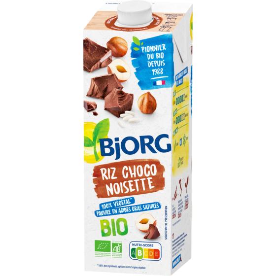 BOISSON BJORG  RIZ CHOCO NOISETTE 1L