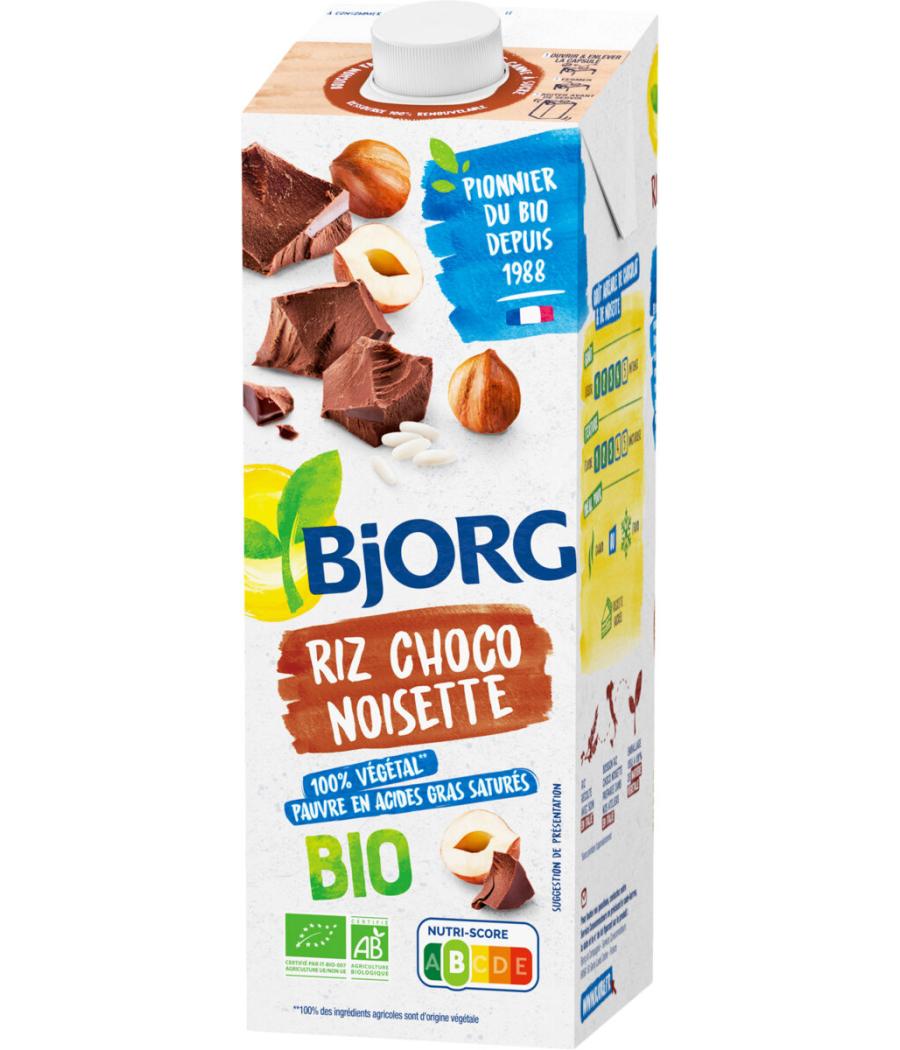 BOISSON RIZ CHOCO NOISETTE BJORG 1L