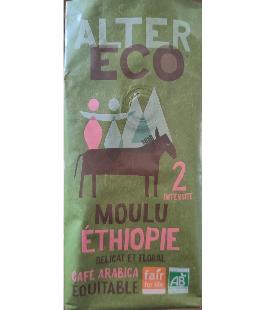 CAFE ALTER ECO MOULU D'ETHIOPIE BIO PUR ARABICA 260G