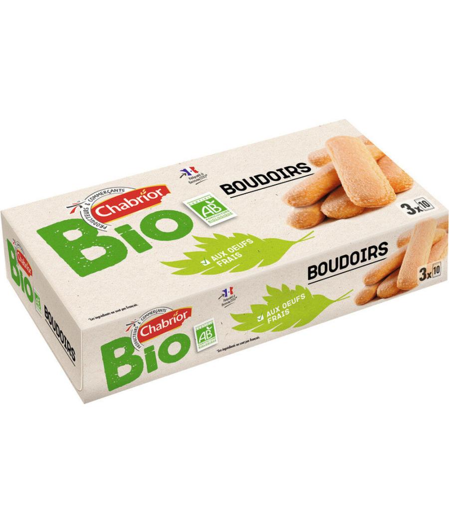 BOUDOIRS AUX OEUFS FRAIS BIO CHABRIOIR 175G