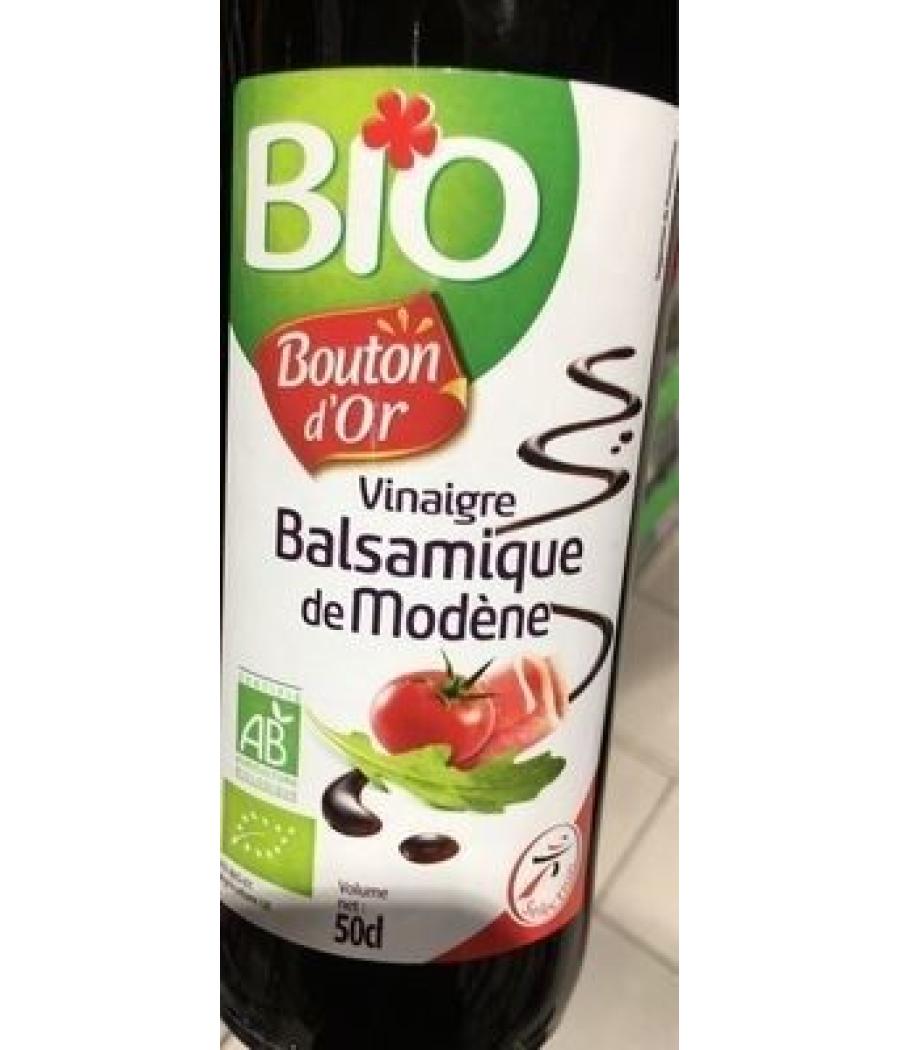 VINAIGRE BALSAMIQUE DE MODENE BIO BOUTON D'OR 500G