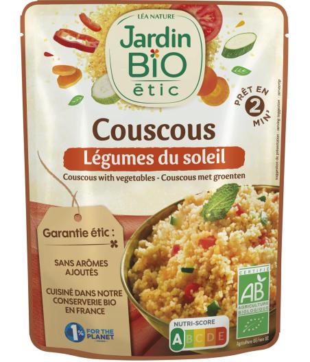 COUSCOUS JARDIN BIO LEGUMES DU SOLEIL 220G