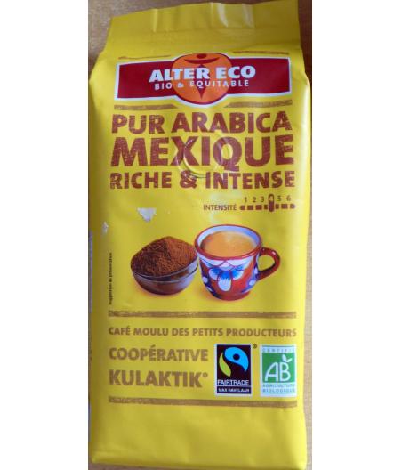 PUR ARABICA MOULU MEXIQUE ALTER ECO 260G