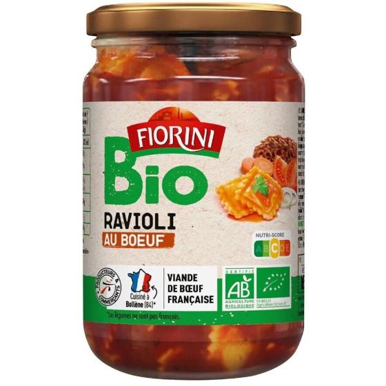 RAVIOLI PUR BOEUF BIO FIORINI 650G