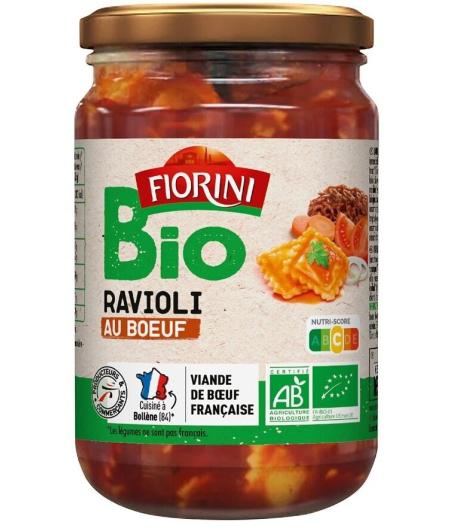 RAVIOLI PUR BOEUF BIO FIORINI 650G
