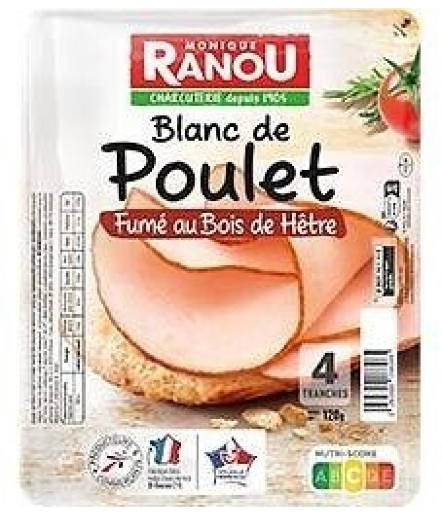 BLANC DE POULET SUP FUME 4T 120G