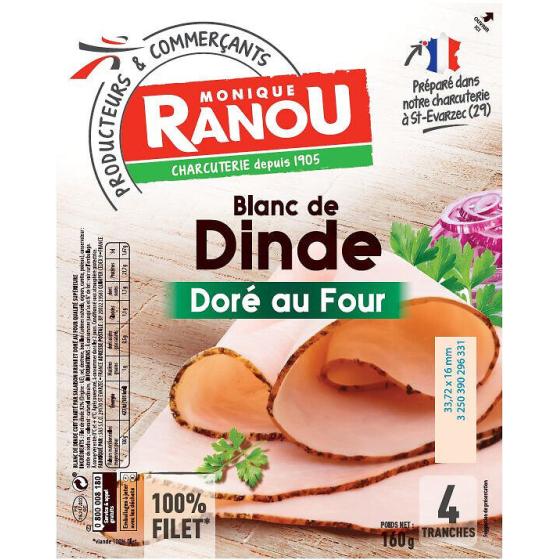 BLANC DE DINDE SUP 4T 160G