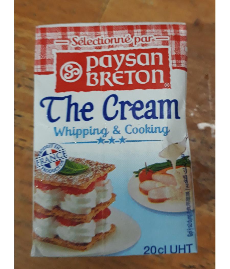 CREME PAYSAN BRETON 20 CL