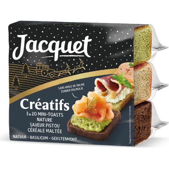 MINI TOASTS CREATIFS 255 G