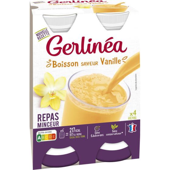 BOISSON VANILLE REPAS MINCEUR GERLINEA 236ML