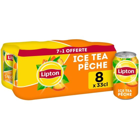 LIPTON ICE TEA SAVEUR PECHE 8 X 33 CL