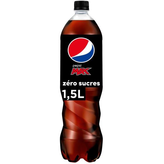 BOISSON COLA ZERO SUCRES PEPSI 1,5 L