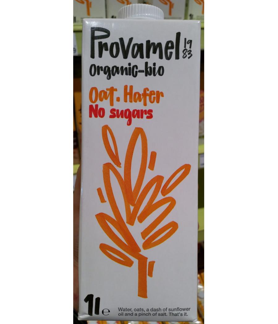 OAT HAFFER NO SUGARS 1L