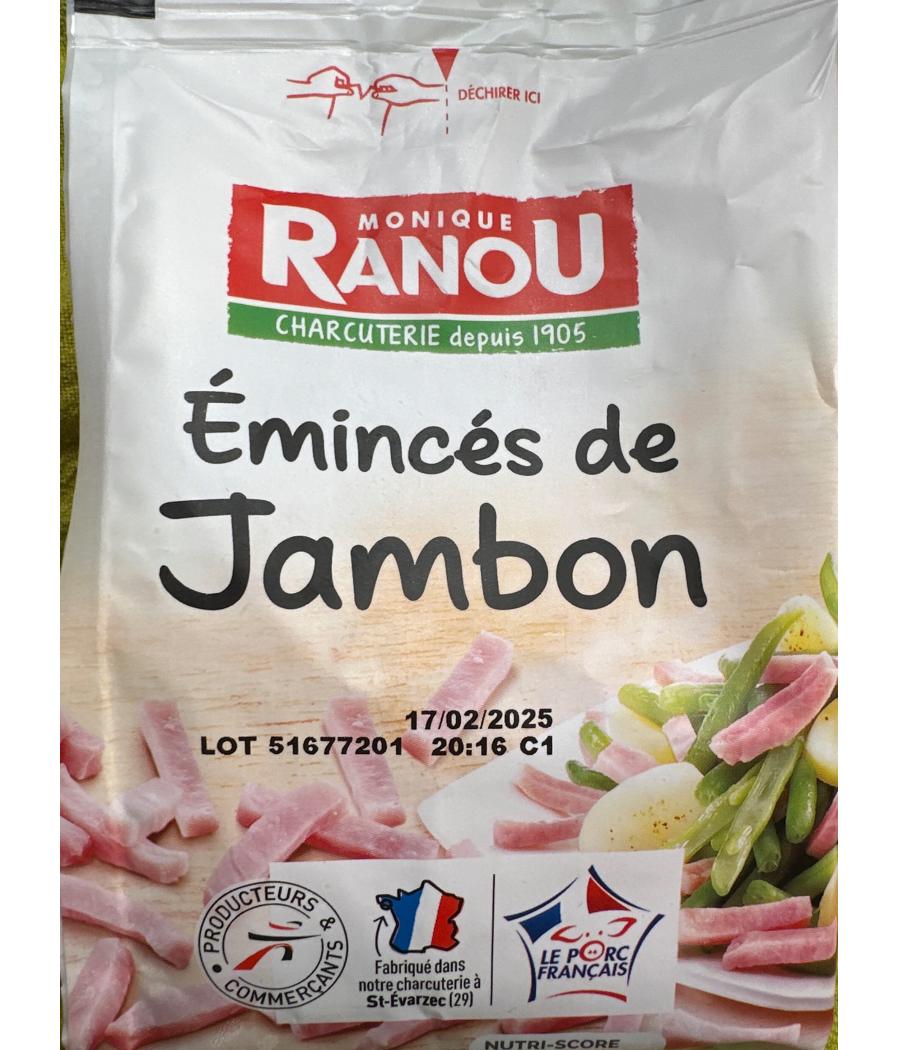 EMINCES DE JAMBON 150G