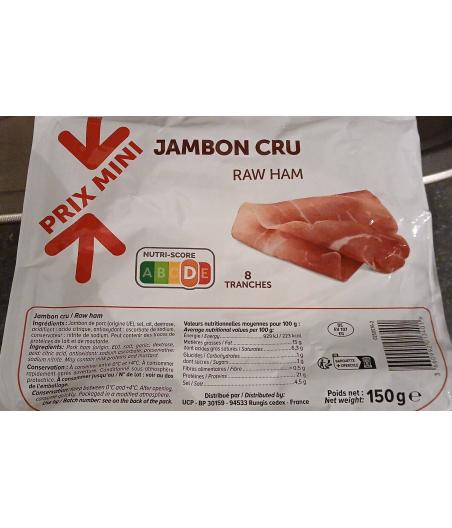 JAMBON CRU 150 G