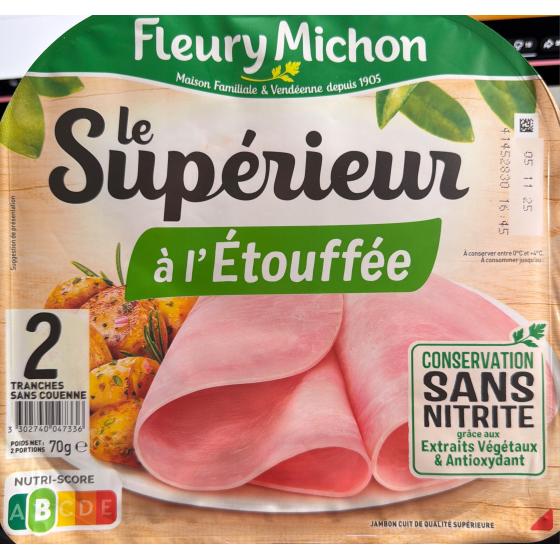 LE SUPERIEUR A L\'ETOUFFEE 70 G (2 TRANCHES)