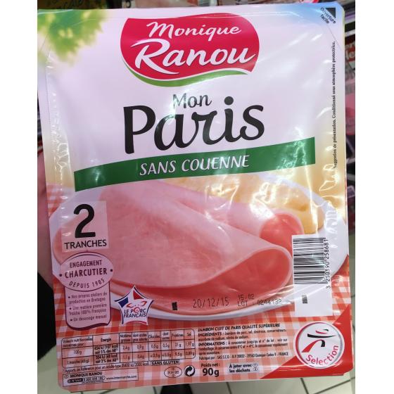 MON PARIS SANS COUENNE 90 G