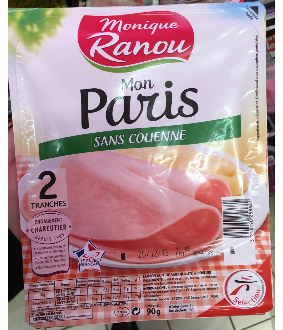 MON PARIS SANS COUENNE 90 G