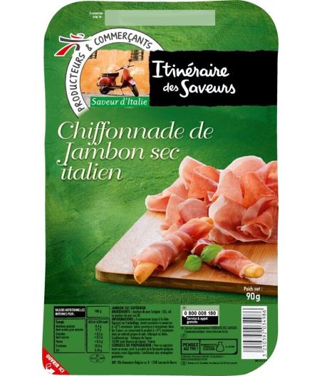 LS CHIFFONNADE DE JAMBON ITALIEN 90G 90 G