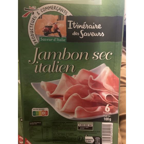 JAMBON SEC ITALIEN 100 G