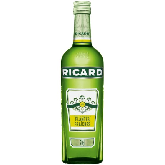 PASTIS RICARD AUX PLANTES FRAICHES 70 CL
