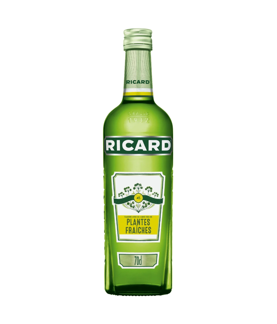 PASTIS RICARD AUX PLANTES FRAICHES 70 CL