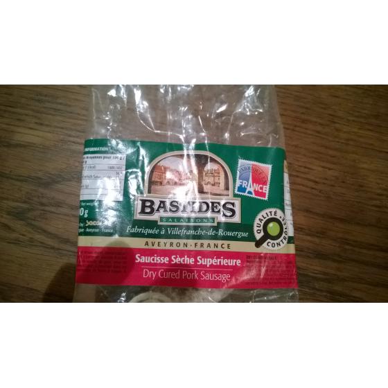 SAUCISSE SECHE SUP COURBE 300 G