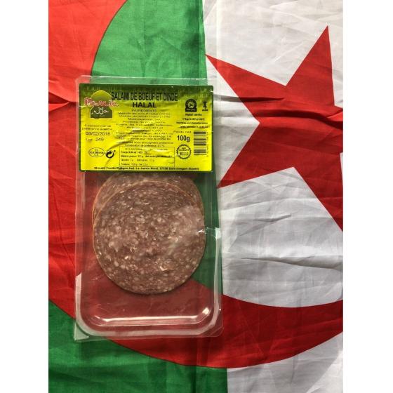 MOSAIC BEEF & TURKEY SALAMI HALAL 100GR
