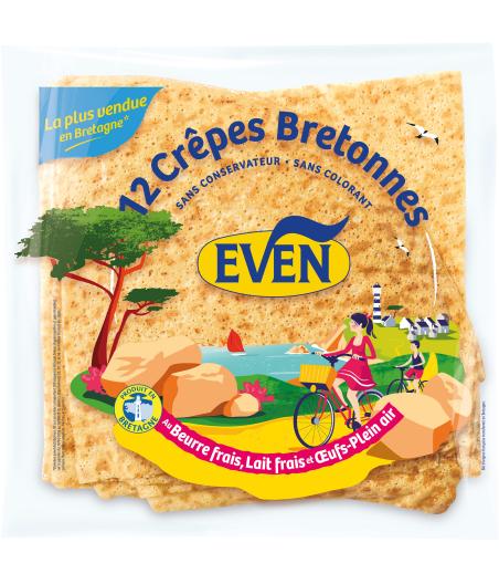 12 CREPES BRETONNES EVEN 350 G